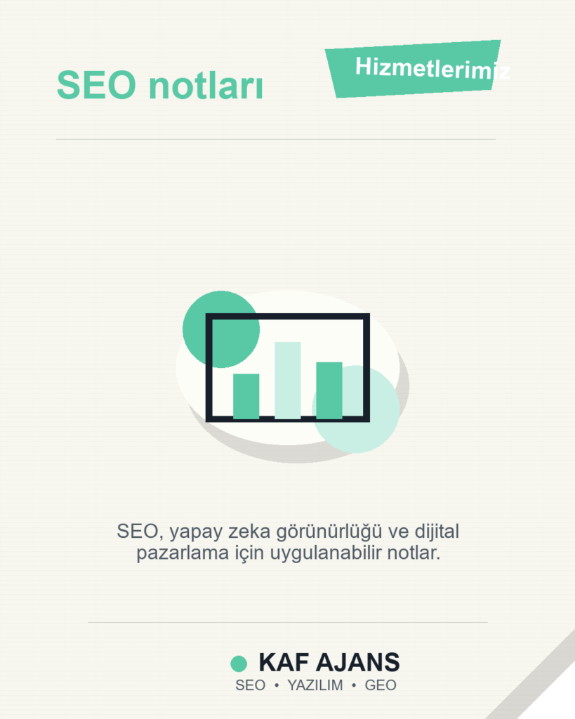 2026 SEO stratejisi: Markalar için öncelikli kontrol listesi