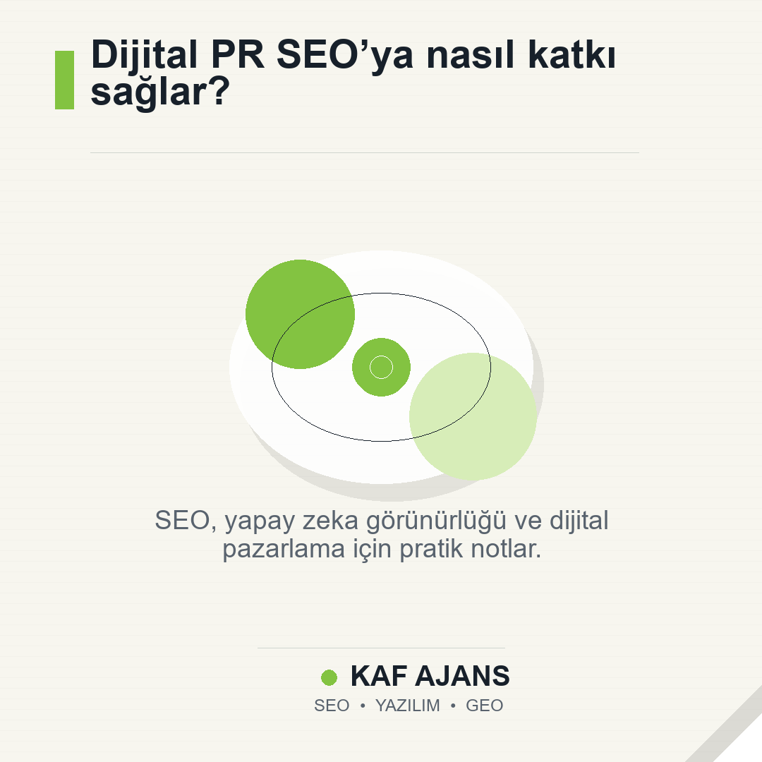 Dijital PR SEO’ya nasıl katkı sağlar?