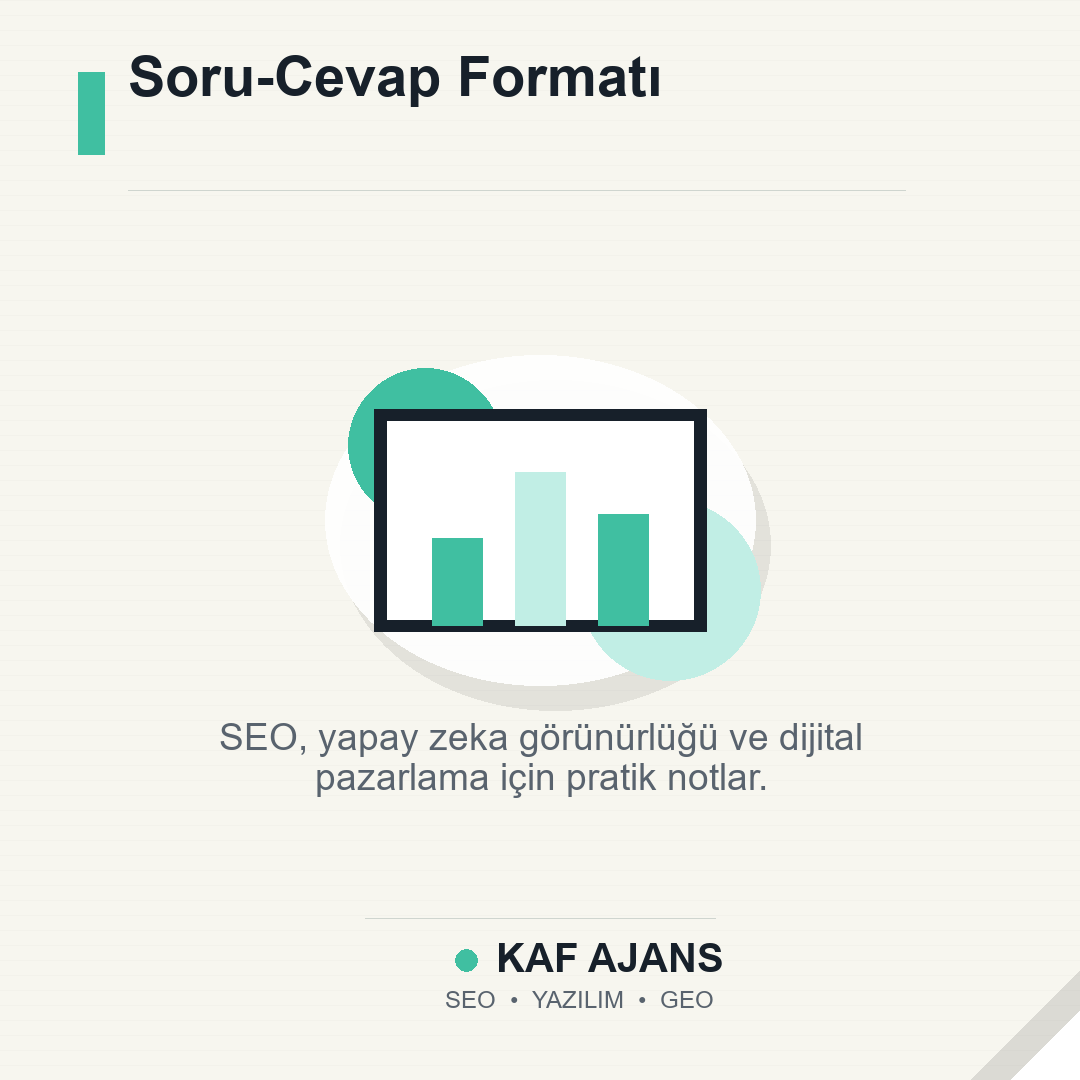 Soru-Cevap Formatı: 2026’da Markalar İçin Pratik Rehber
