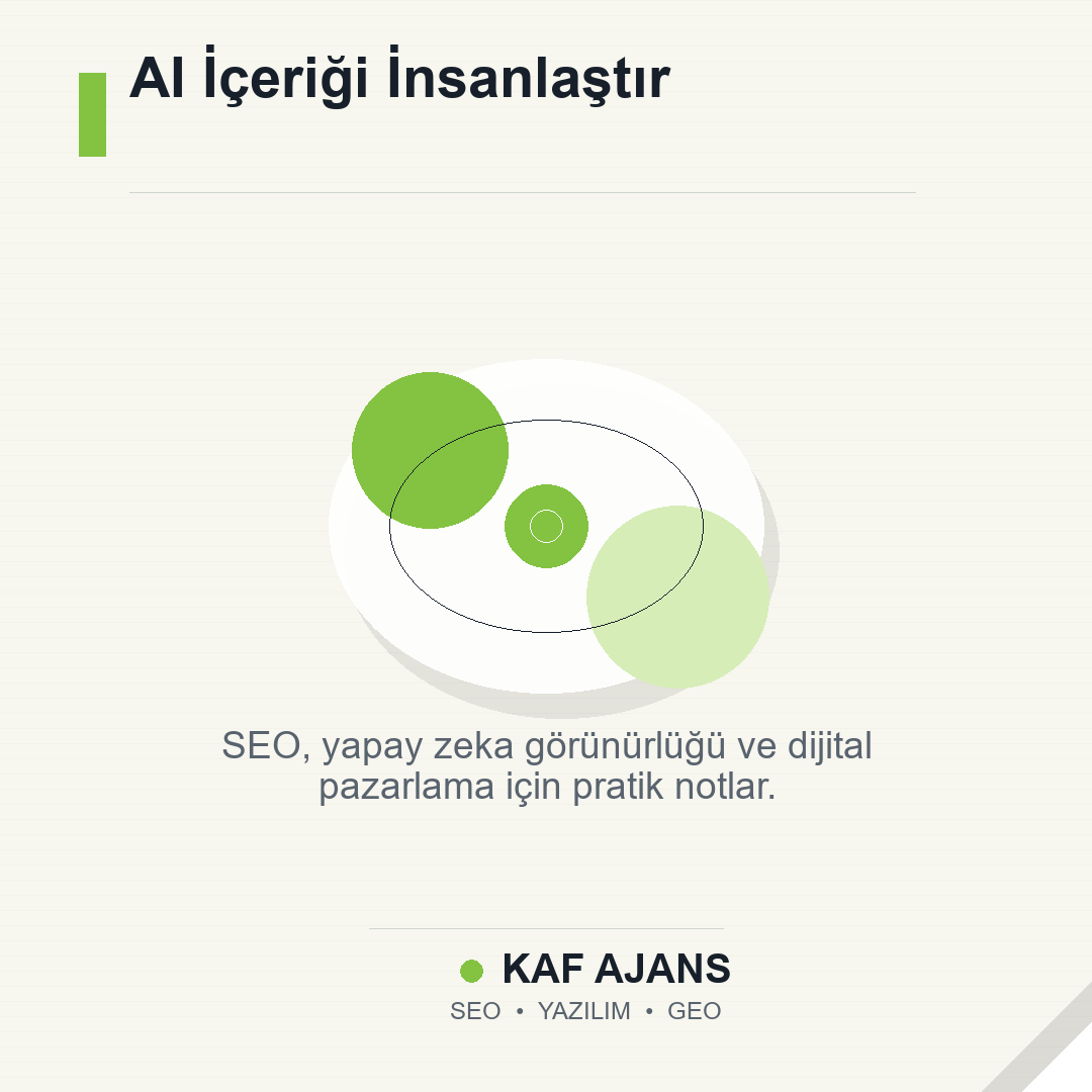 AI İçeriği İnsanlaştır: 2026’da Markalar İçin Pratik Rehber