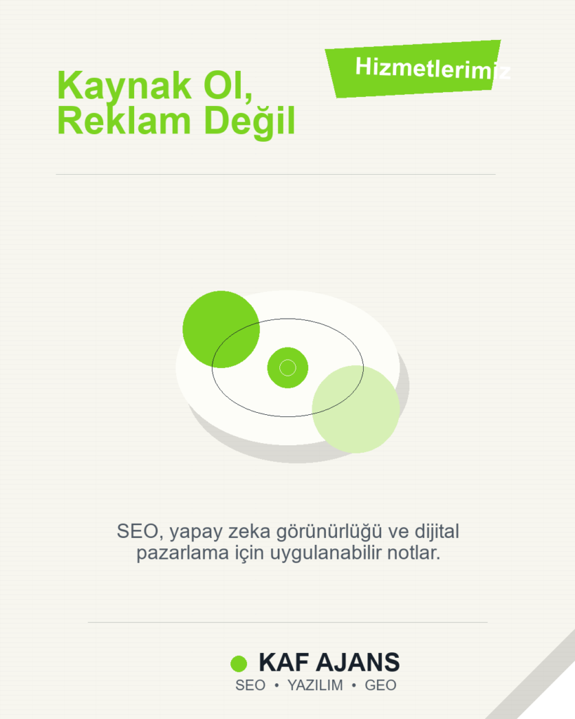 Kaynak Ol, Reklam Değil: 2026’da Markalar İçin Pratik Rehber