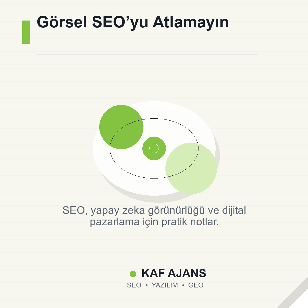 Görsel SEO’yu Atlamayın: 2026’da Markalar İçin Pratik Rehber