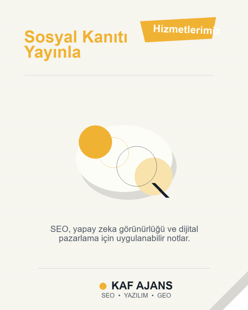 Sosyal Kanıtı Yayınla: 2026’da Markalar İçin Pratik Rehber
